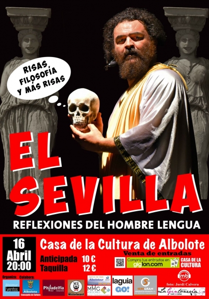 Cartel anunciador de la actuación de `El Sevilla` en Albolote
