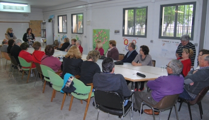 Un momento del inicio del taller medioambiental.