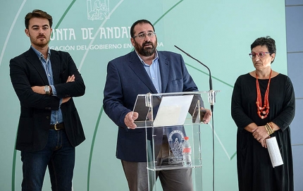 Un momento de la presentación del Circuito Abecedaria en la sede provincial de la Junta de Andalucía
