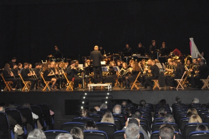 Un momento del concierto en la Casa de la Cultura de Albolote