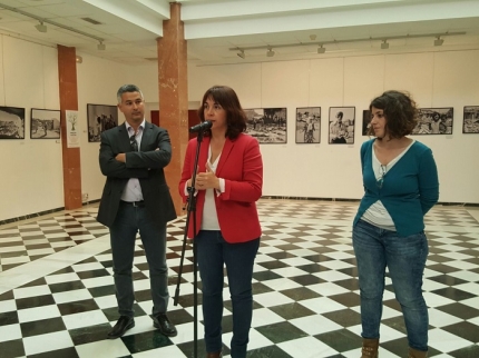 Presentación de la exposición sobre los refugiados de Palestina 