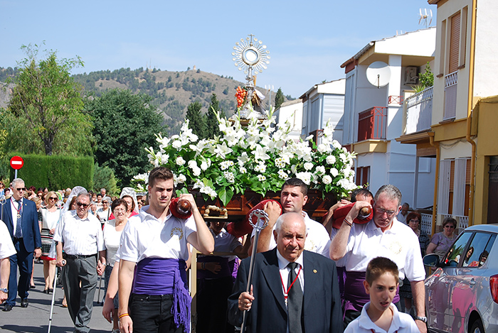 La procesión del Corpus volverá a salir a la calle el domingo 18 de junio en Albolote