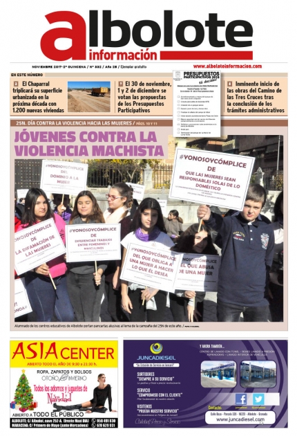 Portada de la eidición nº 332 correspondiente a la 2ª quincena de noviembre