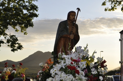 San Isidro Labrador, en procesión