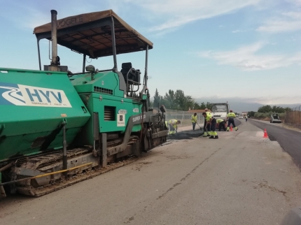 Los trabajos de asfaltado se han ejecutado en apenas dos días. 