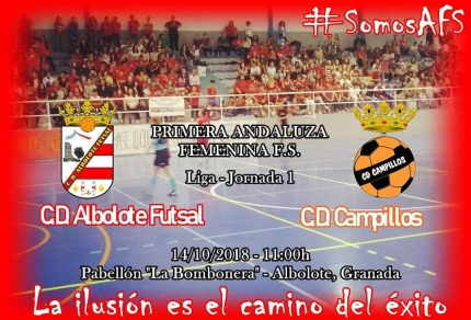 Cartel anunciador de la primera jornada de liga de la nueva temporada 18/19