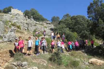 Mujeres en la ruta senderista organizada por la concejalía de igualdad 