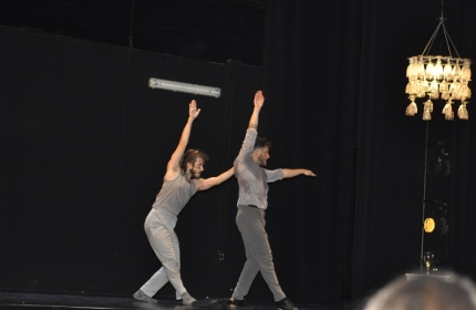 Un momento del espectáculo de danza ofrecido el 20 de octubre en el Centro Sociocultural Fernando de los Ríos 