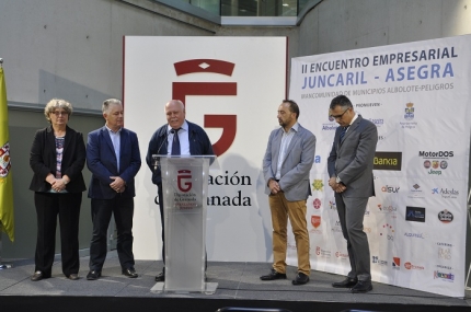 Presentación del segundo Encuentro Empresarial de Juncaril Asegra