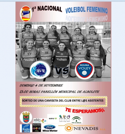 Cartel anunciador del partido/ NEVADIS