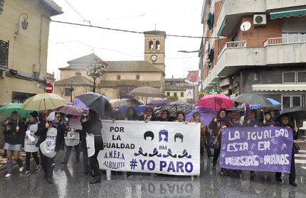 Concentración del Día de la Mujer el pasado año.