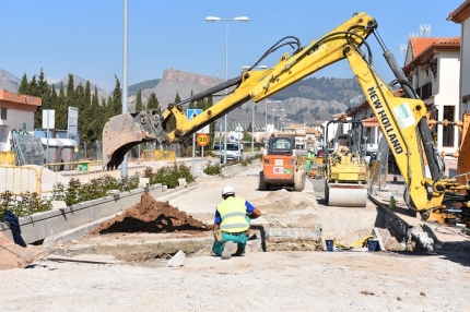 Obras de mejora del barrio Albolar 