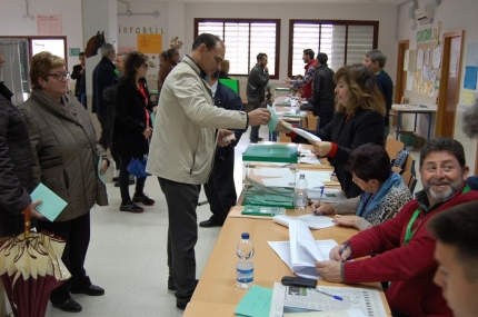 Una imagen de las elecciones municipales de 2015