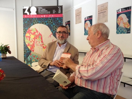 Presentación del libro Suite de Gozos en la feria del libro de Granada