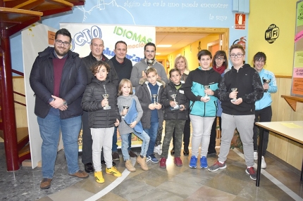 Premiados en los torneos de Navidad de la casa de la juventud