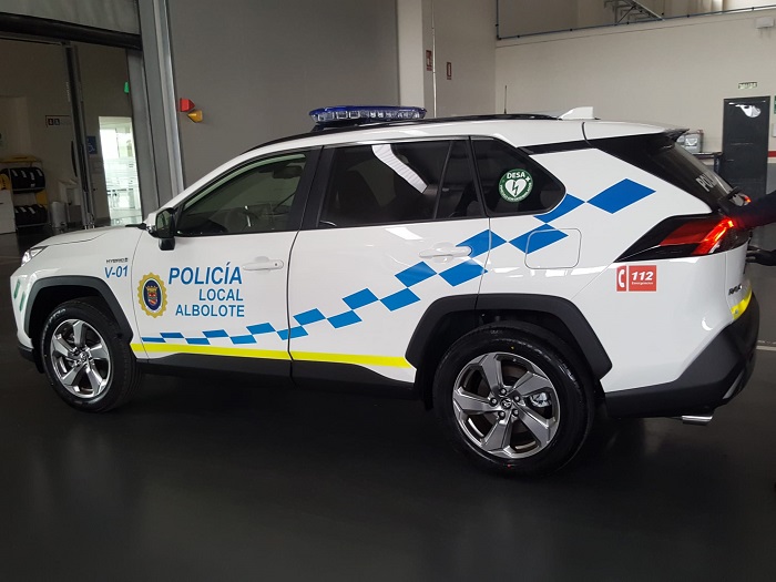 Nuevo coche de policía