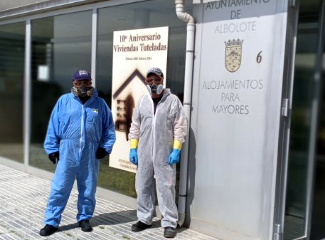 Esta desinfecci�n t�rmica y qu�mica se ha llevado a cabo en las viviendas tuteladas y en las oficinas de Polic�a Local y Guardia Civil de Albolote