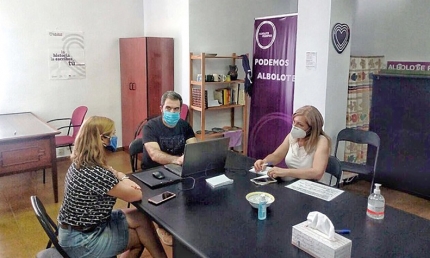 Oficinas municipales del grupo Podemos de Albolote 