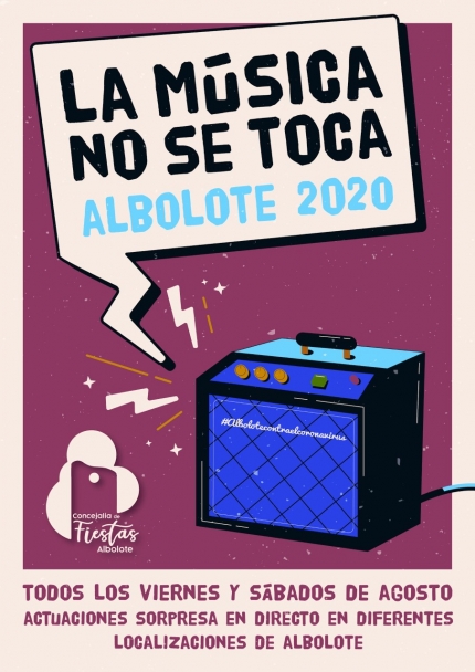 Cartel de la actividad editado por la concejalía de Fiestas.