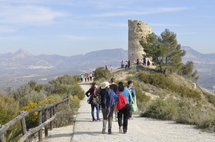 La visita al Torreón es de `obligado cumplimiento` el día de la Candelaria. Foto de 2016 