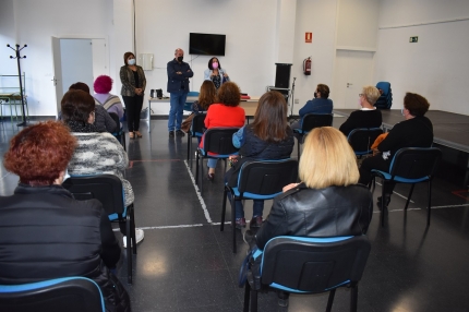 Inauguración del taller de reciclaje para adultos de El Chaparral 