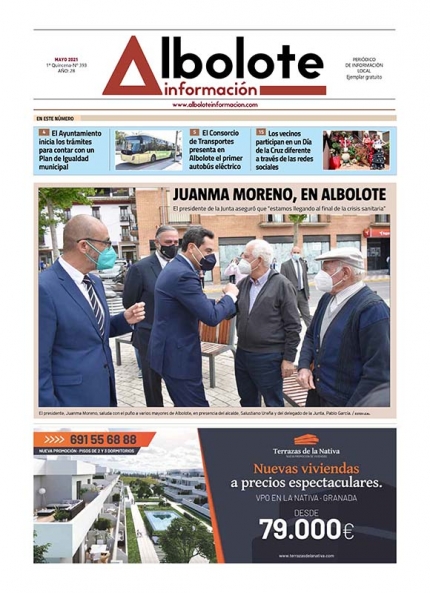 Portada de Albolote Información de esta primera quincena de mayo.