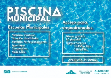 La piscina municipal de Albolote podrá abrir este verano 