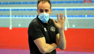 Esteban Férriz, entrenador del Nevadis Albolote (J. PALMA)