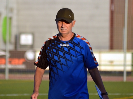 Miguel Álvarez, entrenador del CF Imperio (J. PALMA)
