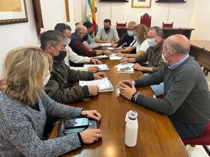 Reunión con los vecinos del barrio de las Villas