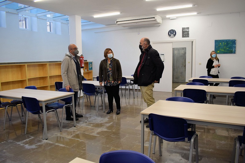 Nueva sala de lectura de la biblioteca municipal de Albolote 