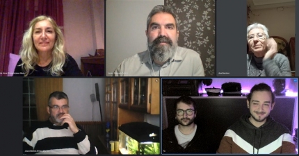 Podemos en una vídeoconferencia 