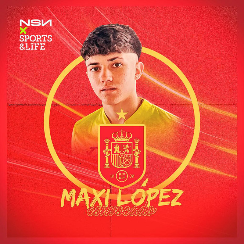 Maxi López en su anuncio tras la convocatoria de la Selección Española Sub-15