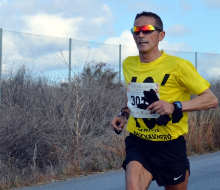 Juan Antonio Ruiz Navarro en un momento de la XXX Prueba de Fondo de Albolote (J. PALMA)