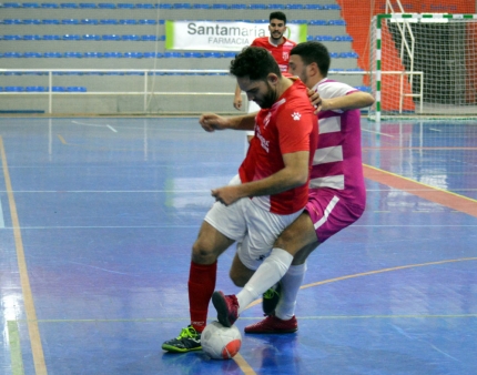El Albolote Herogra realizó un gran partido ante los lojeños (J. PALMA)