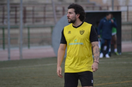Piru fue el autor del único gol del partido ante el CD Churriana (J. PALMA)
