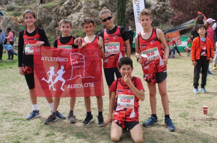 Infantiles del Club de Atletismo de Albolote 