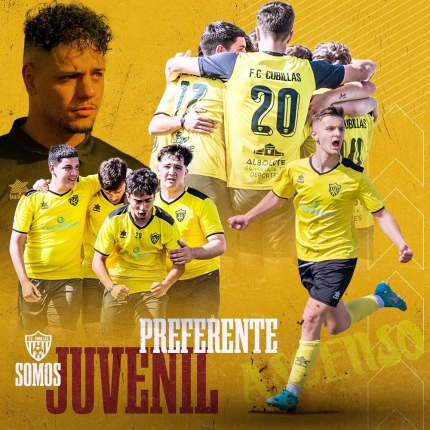 El juvenil del FC Cubillas confirmó su ascenso en la última jornada (FC CUBILLAS)
