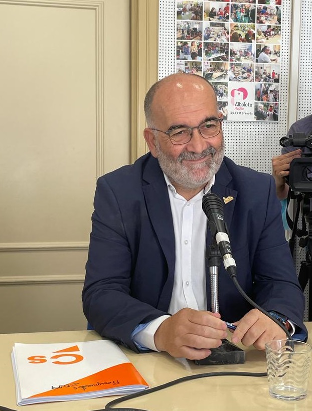 Juanma Ocaña, candidato Ciudadanos lista por Granada al parlamento andaluz 