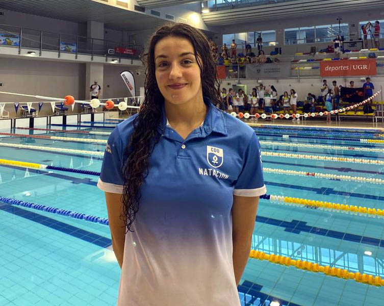 Martina Gámiz en el Campeonato de verano de Andalucía 