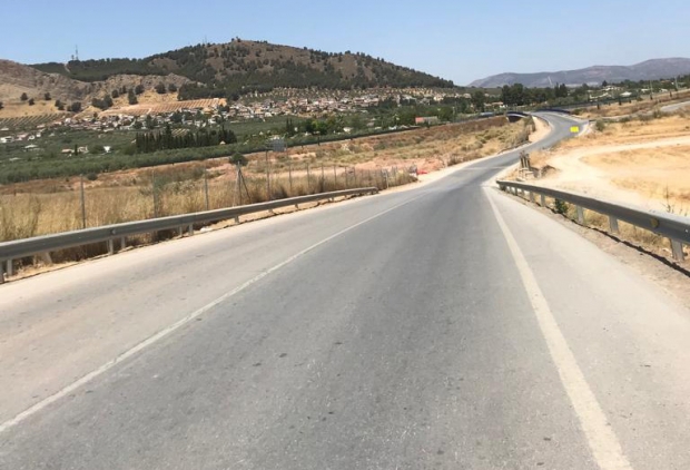 Un tramo del camino de las Tres Cruces 