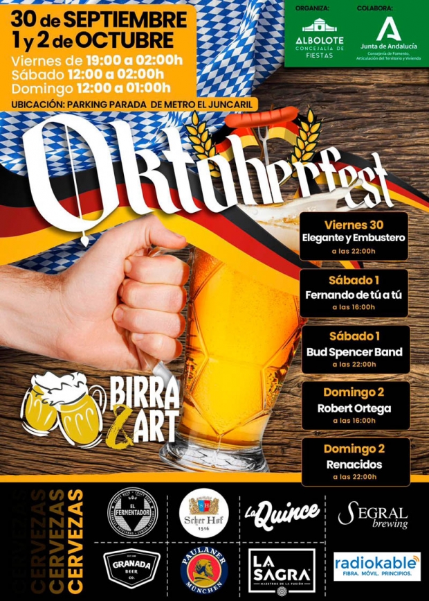 Cartel promocional del Oktoberfest 2022.