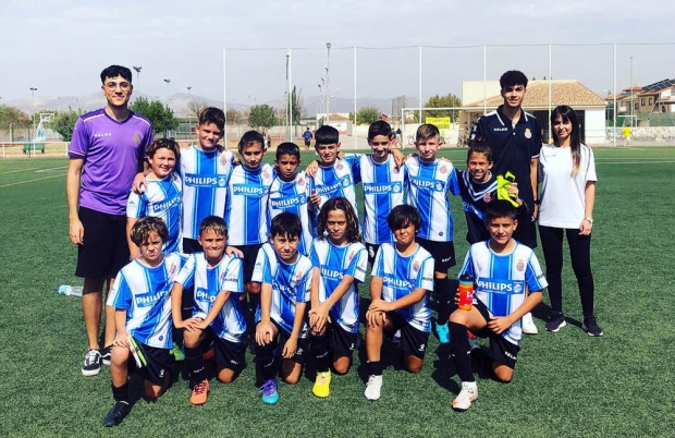 Equipo alevín B del Español Albolote que juega en Tercera Andaluza (ESPAÑOL ALBOLOTE)