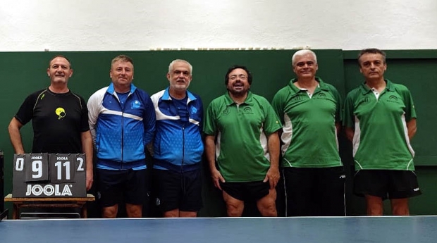 Equipo del Club de Tenis de Mesa Albolote 