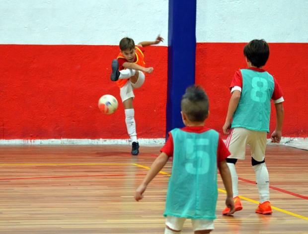 Los benjamínes del Albolote Futsal juegan este sábado en Alhendín (J. PALMA)
