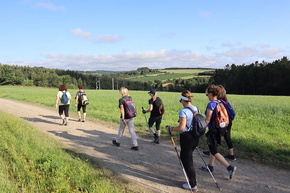Varias imágenes del Camino de Santiago que se celebró el pasado año en el que participó un gran número de vecinos y vecinas de Albolote. Varias imágenes del Camino de Santiago que se celebró el pasado año en el que participó un gran número de vecinos y vecinas de Albolote.