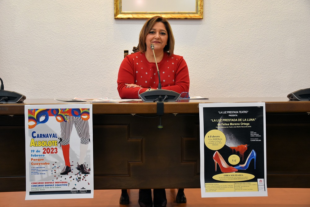 La concejala de Cultura, Toñi Guerrero presentó la programación de febrero