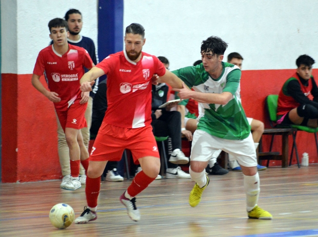 Los alboloteños perdieron el último partido ante el Futsal Alhendín (J. PALMA)