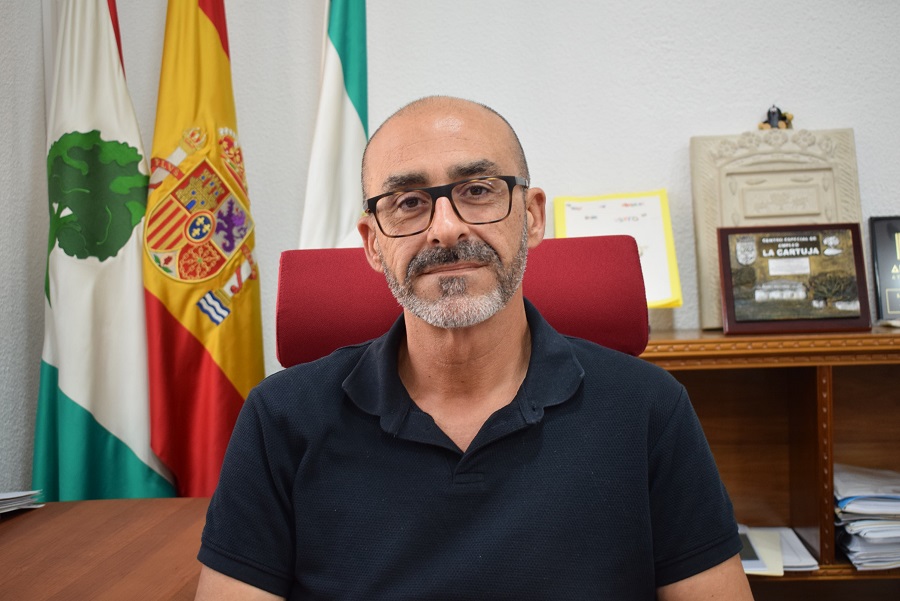 El alcalde de Albolote, Salustiano Ureña 