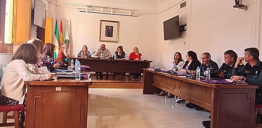 Reunión de la comisión contra la violencia hacia las mujeres 
